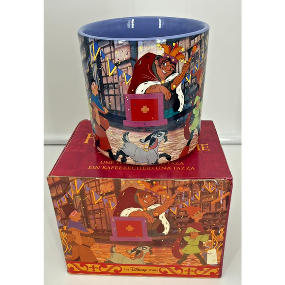 Vintage Walt Disney The Hunchback of Notre Dame Collectible Coffee Mug and Box - Picture 3 of 8